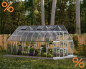 Preview: Palram-Canopia Gewächshaus Balance 10x16 304x484cm Einschubtechnik Alu silber